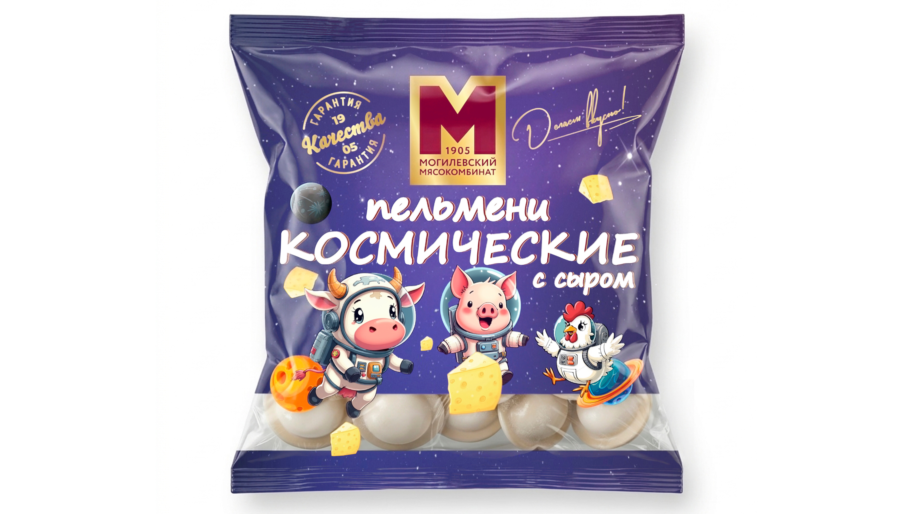 Пельмени «Космические с сыром»